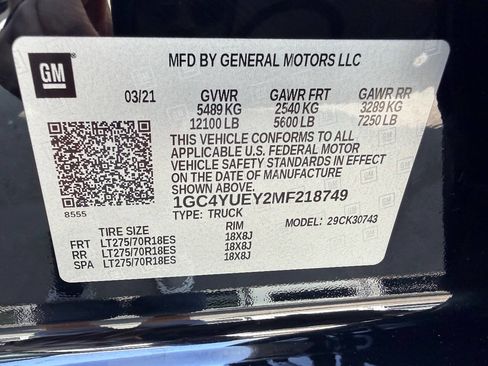 Used 2021 Chevrolet Silverado 3500 LTZ w/ LTZ Plus Package AWD/4WD image 39