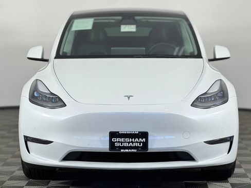 Used 2021 Tesla Model Y Long Range AWD/4WD image 2