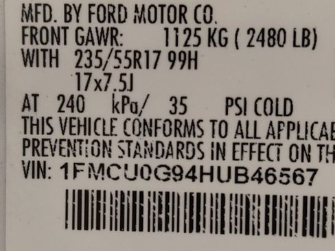 Used 2017 Ford Escape SE FWD image 33
