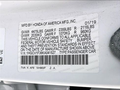 Used 2019 Honda Accord Sport image 35