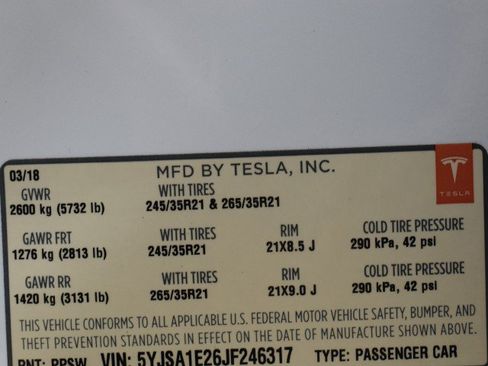 Used 2018 Tesla Model S 100D AWD/4WD image 48