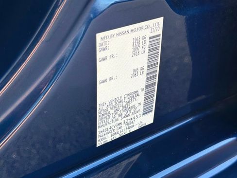 Certified 2021 Nissan Altima 2.5 SR image 21