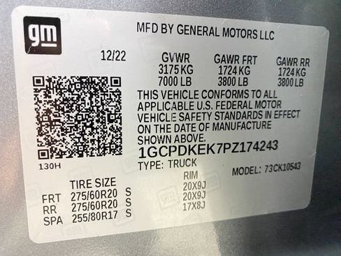 Certified 2023 Chevrolet Silverado 1500 LT AWD/4WD image 31