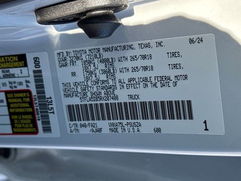 Used 2024 Toyota Tundra SR5 w/ SR5 Convenience Package image 47