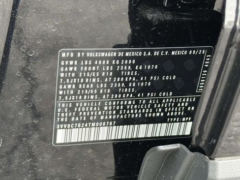 New 2026 Volkswagen Taos S image 16