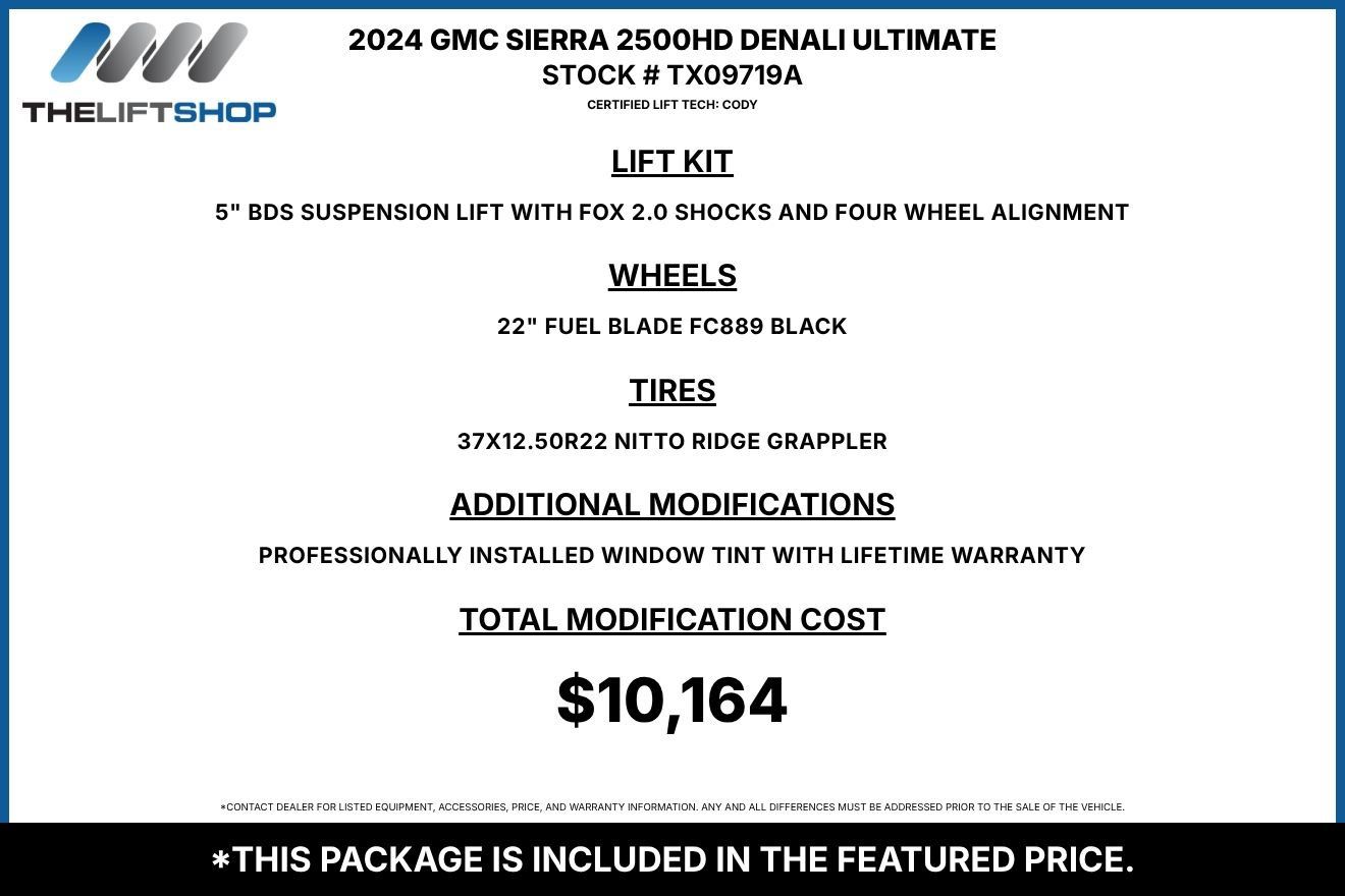 Used 2024 GMC Sierra 2500 Denali Ultimate AWD/4WD image 2