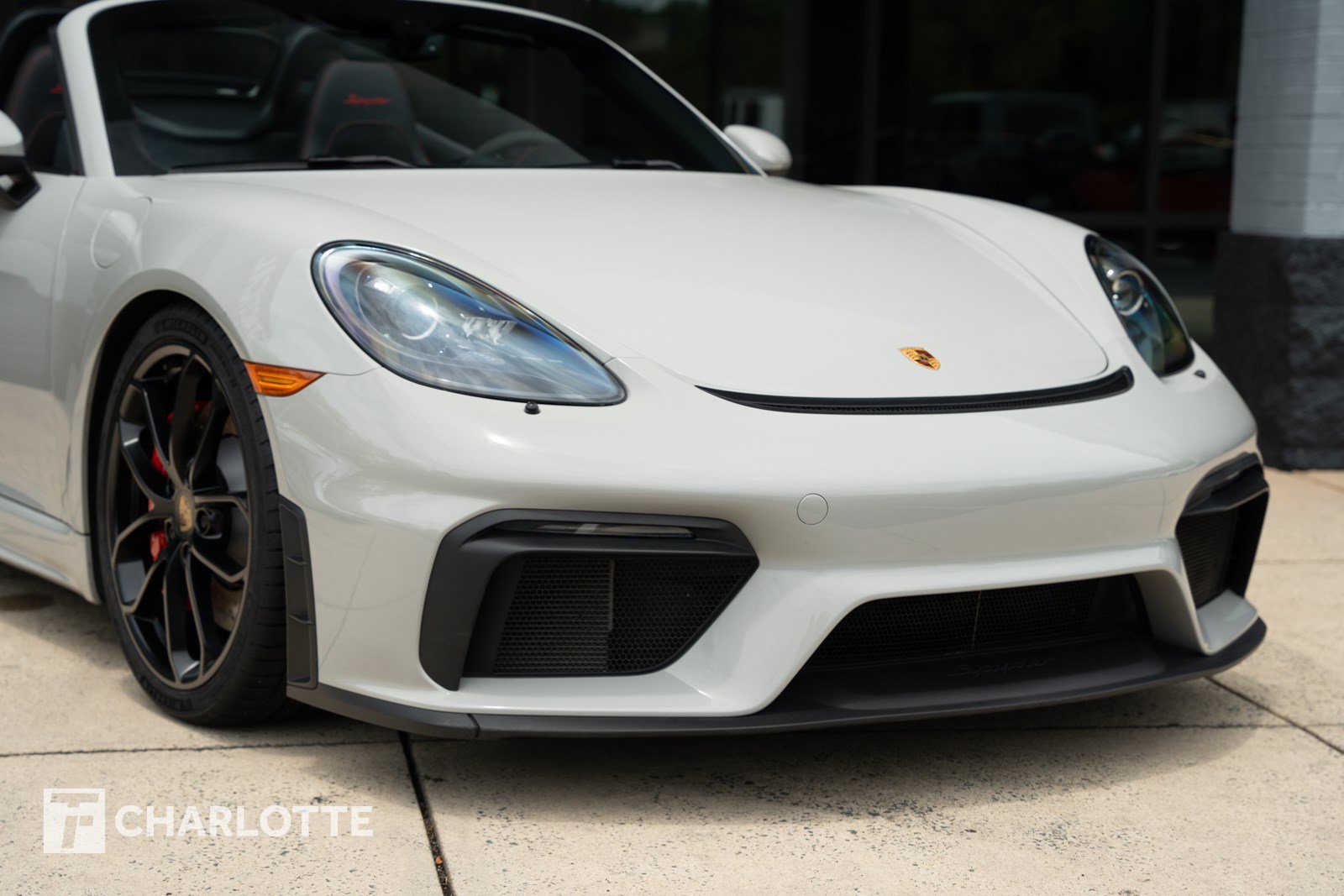 Used 2021 Porsche 718 Boxster Spyder RWD image 3