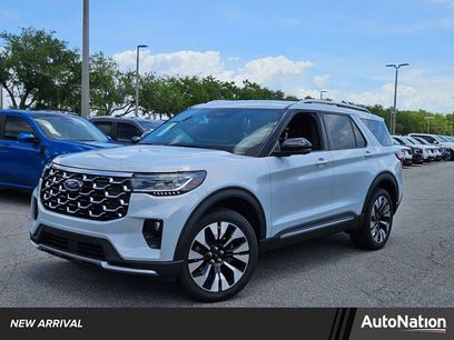 New 2026 Ford Explorer Platinum