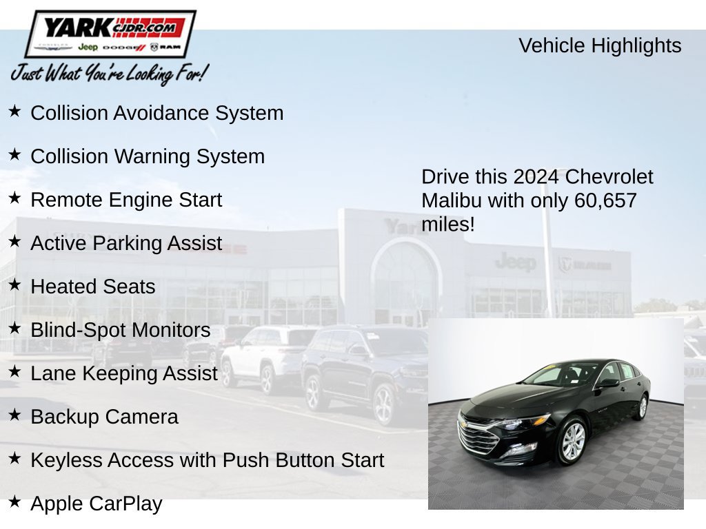 Used 2024 Chevrolet Malibu LT FWD image 7