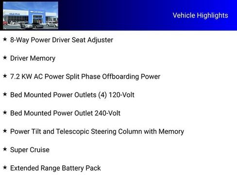 New 2026 Chevrolet Silverado EV Trail Boss w/ Premium Package AWD/4WD image 7