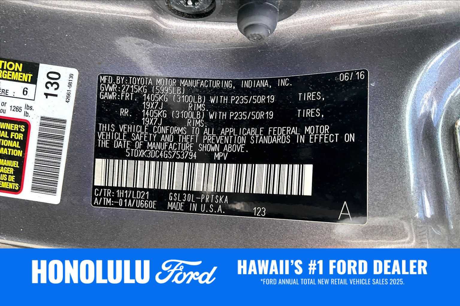 Used 2016 Toyota Sienna SE FWD image 20