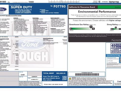 New 2026 Ford F250 Lariat w/ Lariat Ultimate Package AWD/4WD image 38