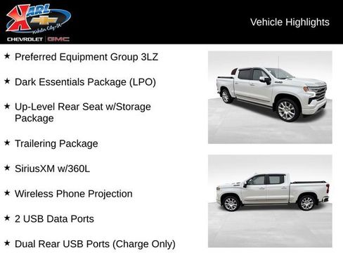 Used 2023 Chevrolet Silverado 1500 High Country w/ Technology Package image 3