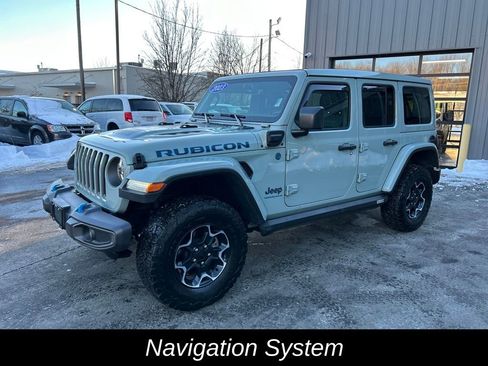 Used 2023 Jeep Wrangler Unlimited Rubicon 4xe w/ Cold Weather Group image 8
