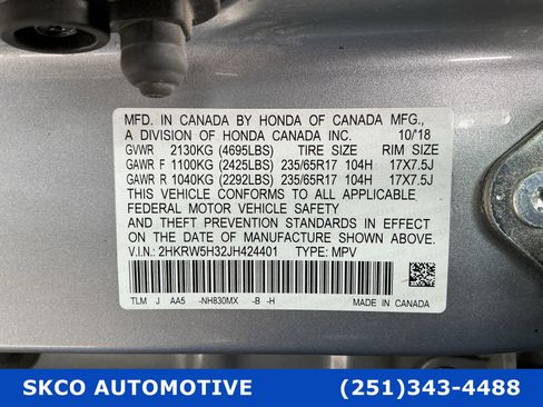 Used 2018 Honda CR-V LX image 28