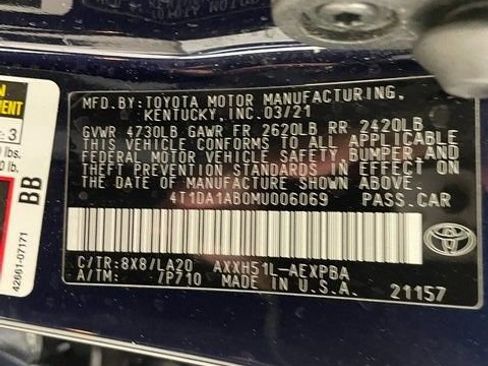 Used 2021 Toyota Avalon Limited w/ Advanced Safety Package image 27