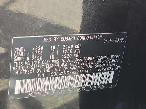 Used 2024 Subaru Legacy Limited image 27