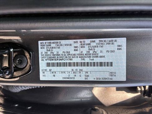 Used 2022 Ford F150 XLT w/ Equipment Group 302A High AWD/4WD image 15