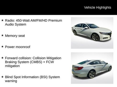 Used 2019 Honda Accord EX-L image 6