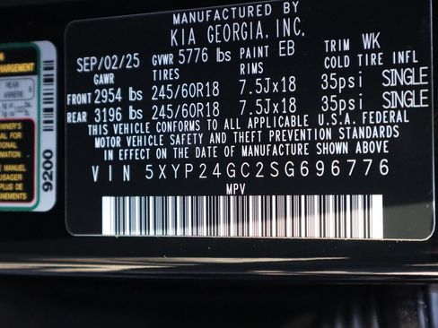 New 2025 Kia Telluride LX FWD image 38