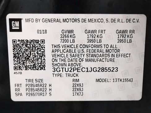Used 2018 GMC Sierra 1500 Denali AWD/4WD image 69