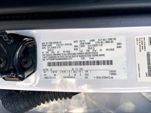Used 2019 Ford F150 XLT w/ Equipment Group 301A Mid AWD/4WD image 19
