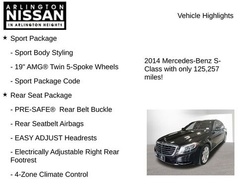 Used 2014 Mercedes-Benz S 550 Sedan image 7