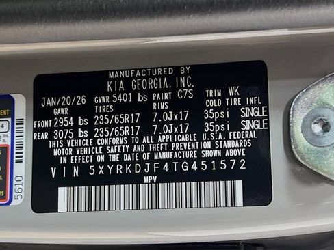 New 2026 Kia Sorento SX Prestige w/ Olive Brown Leather Package AWD/4WD image 35