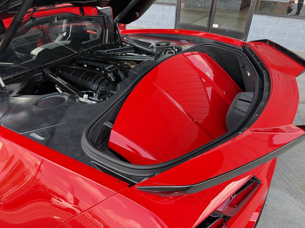 Used 2024 Chevrolet Corvette Z06 Coupe w/ 3LZ w/ Stealth Interior Trim Package RWD image 49