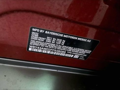 Used 2023 BMW i4 eDrive35 w/ Parking Assistance Package RWD image 13