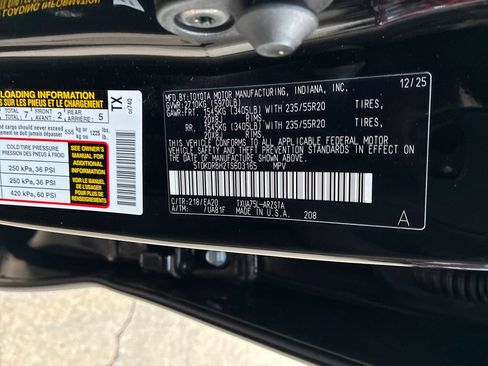 New 2026 Toyota Highlander XSE image 52