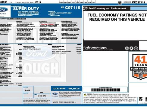 Used 2019 Ford F350 King Ranch w/ King Ranch Ultimate Package image 24