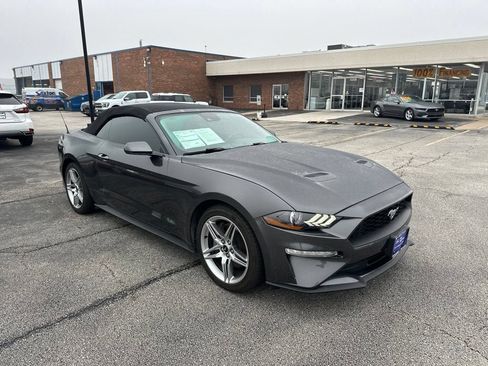 Certified 2019 Ford Mustang Convertible w/ Ecoboost Performance Package RWD image 3