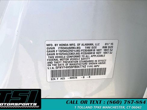 Used 2015 Honda Pilot EX-L image 33