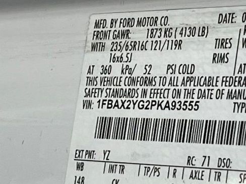 Used 2023 Ford Transit 350 XLT image 35