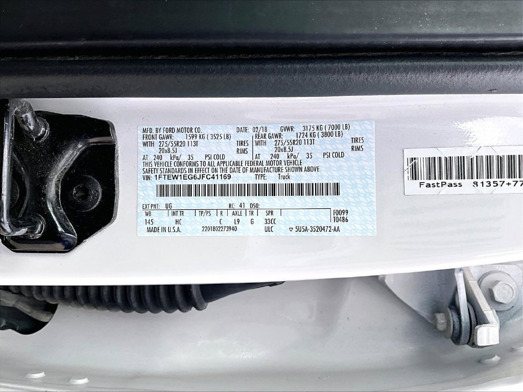 Used 2018 Ford F150 Lariat AWD/4WD image 23
