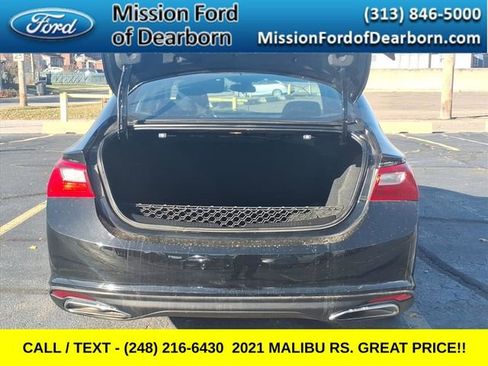 Used 2021 Chevrolet Malibu RS w/ LPO, Convenience Package 2 image 7