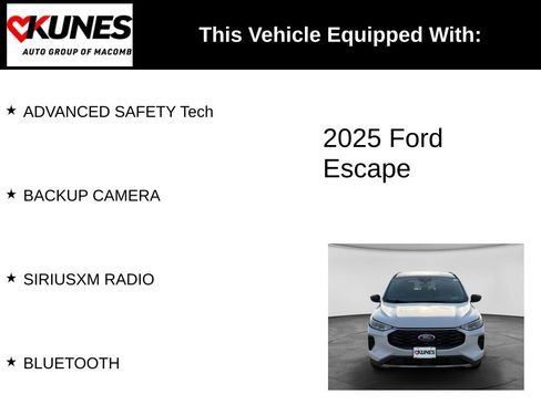 Used 2025 Ford Escape ST-Line AWD/4WD image 3