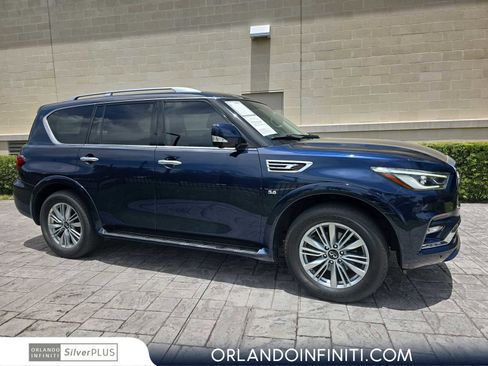 Used 2019 INFINITI QX80 Luxe RWD image 1