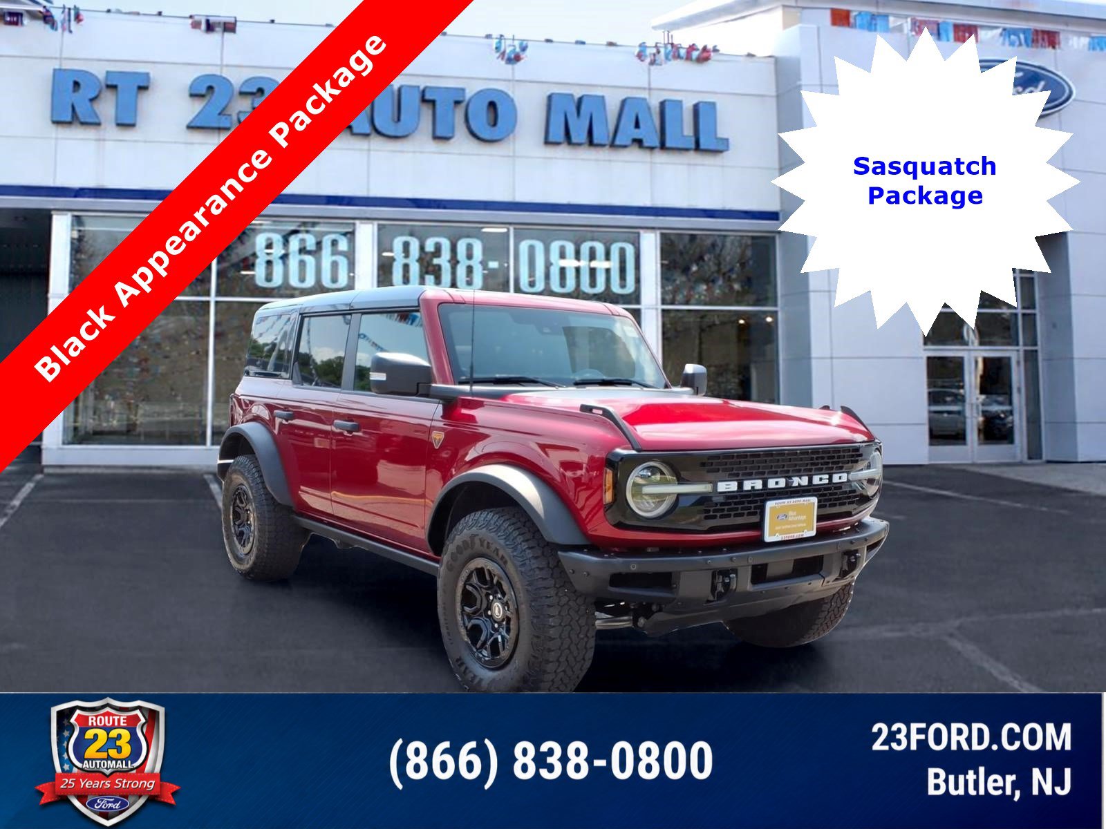 Certified 2025 Ford Bronco Badlands AWD/4WD image 1