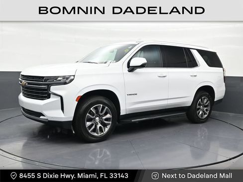 Used 2022 Chevrolet Tahoe LT w/ Luxury Package RWD image 1