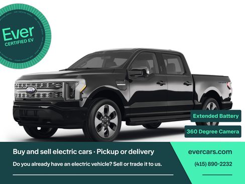 Used 2024 Ford F150 Lightning Flash image 1