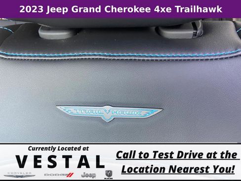 New 2023 Jeep Grand Cherokee Trailhawk w/ Advanced Protech Group II image 40