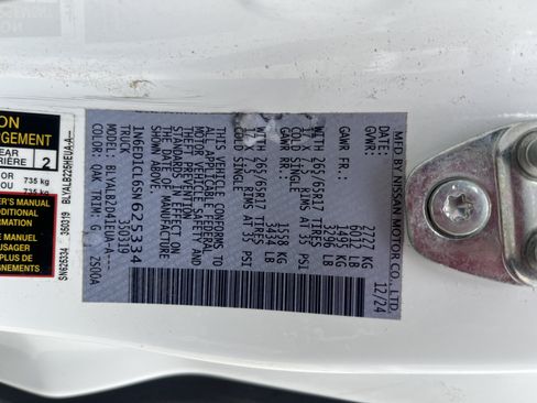 Used 2025 Nissan Frontier SV RWD image 10