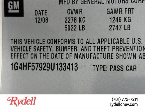 Used 2009 Buick Lucerne Super image 22