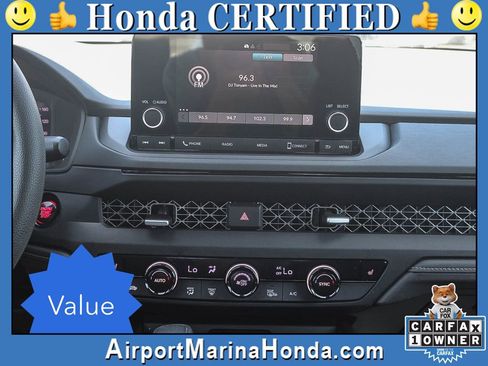 Certified 2023 Honda Accord EX image 13