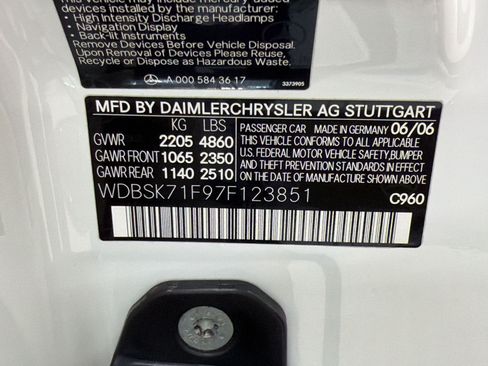 Used 2007 Mercedes-Benz SL 550 image 20