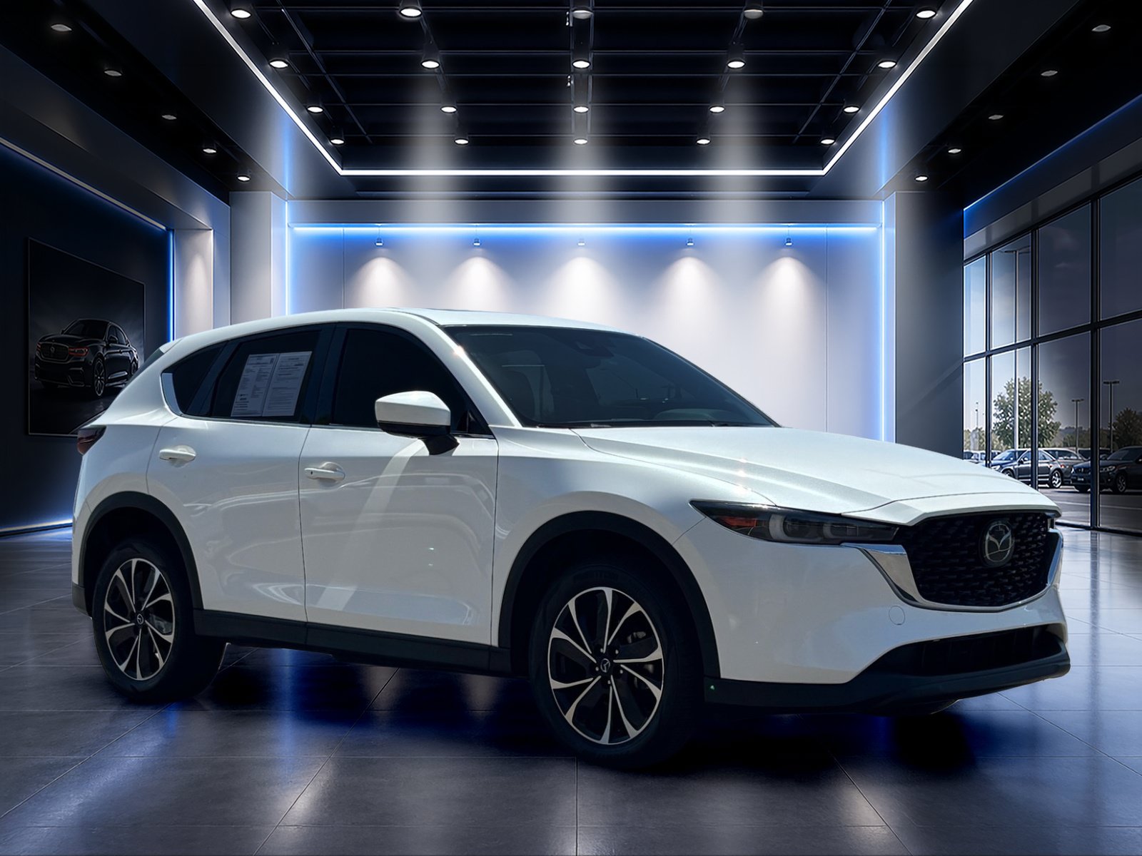 Used 2022 MAZDA CX-5 AWD 2.5 S w/ Premium Package image 2
