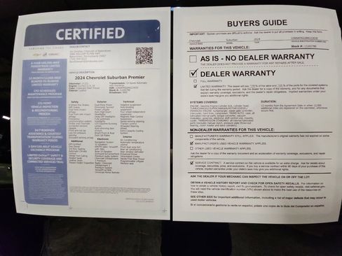 Certified 2024 Chevrolet Suburban Premier w/ Premium Package image 38