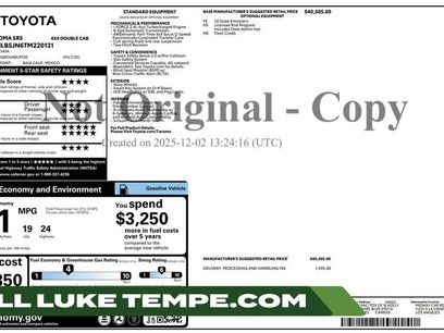 Used 2026 Toyota Tacoma SR5